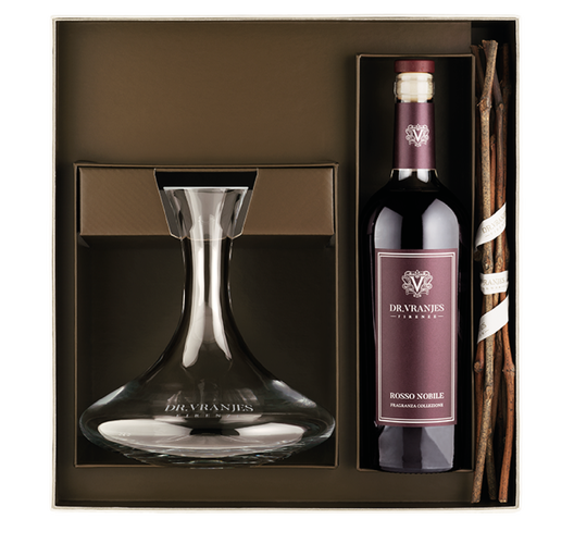 Rosso Nobile Decanter and Bordeaux Bottle